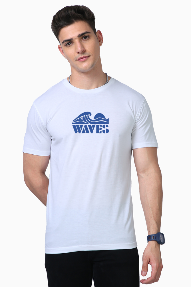 Waves SUPIMA PREMIUM COTTON Half T-Shirt