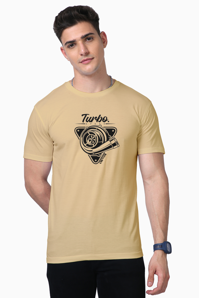 Unisex TURBO Print Supima Cotton T-Shirt