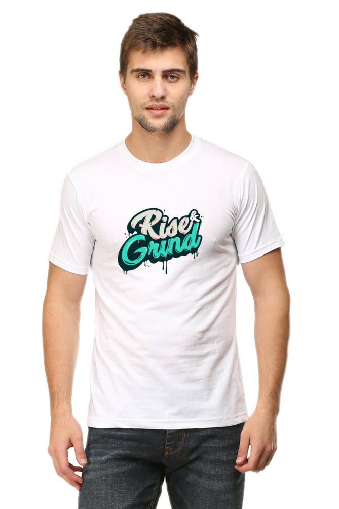 UNISEX "Rise And Grind" Regular Fit T-Shirt