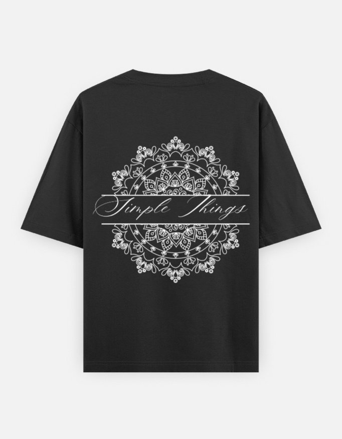 "SIMPLE THINGS" Unisex Oversized Classic T-Shirt
