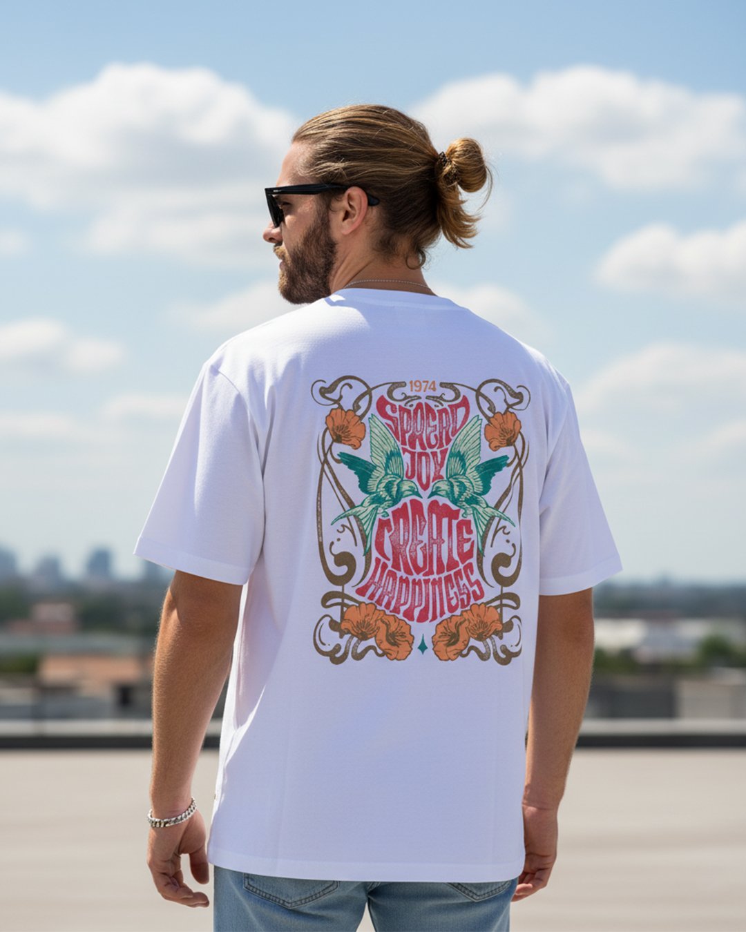 Unisex "SPREAD JOY" Oversized Classic T-Shirt