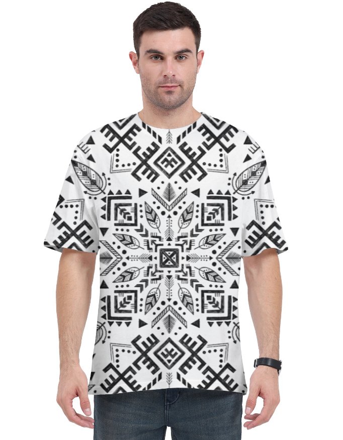 Unisex AOP Oversized Tee