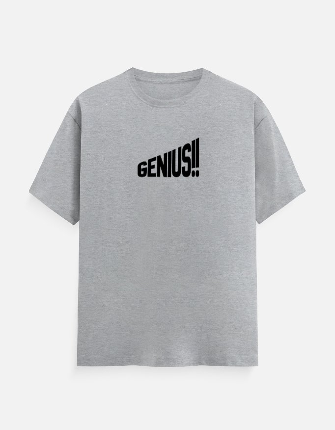 "GENIUS" Unisex Classic Crew T-Shirt